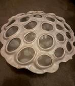 Bloemensteker,Lotus vaas, groter model22-23 cm, Huis en Inrichting, Woonaccessoires | Vazen, Wit, Aardewerk of Porselein, Ophalen of Verzenden