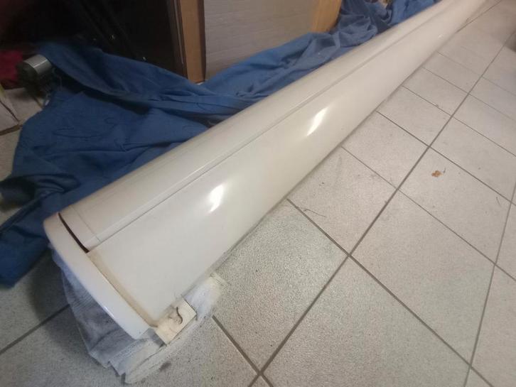 Zonnescherm electrisch zonder bediening, Tuin en Terras, Zonneschermen, Gebruikt, Knikarmscherm, 150 tot 300 cm, 450 cm of meer