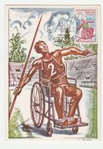 Gehandicaptensport.  Speerwerpen.  Illustrateurs., Verzenden, 1960 tot 1980, Overige thema's