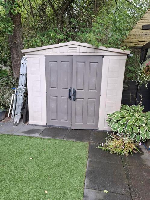 Keter tuinhuis, Tuin en Terras, Tuinhuizen, Gebruikt, Kunststof, Minder dan 250 cm, Minder dan 200 cm, 2 ramen, Ophalen