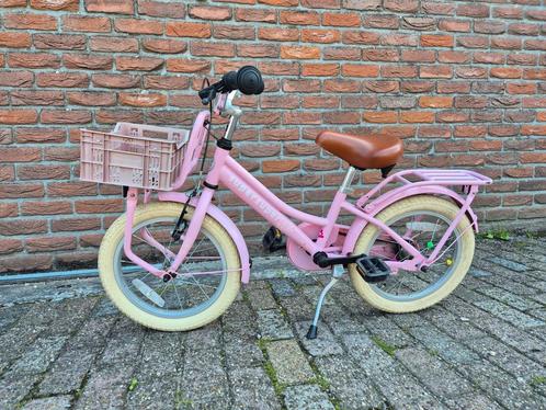 Supersuper Cooper 16 inch meisjesfiets, Fietsen en Brommers, Fietsen | Meisjes, Gebruikt, 16 inch, Handrem, Ophalen of Verzenden