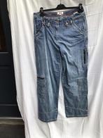 Dames spijkerbroek van Cecil met leuke details., Ophalen, Zo goed als nieuw, Blauw, W30 - W32 (confectie 38/40)
