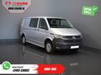 Volkswagen Transporter T6.1 2.0 TDI 150 pk L2 DC Dubbel Cabi, Auto's, Bestelauto's, Stof, Gebruikt, 4 cilinders, 150 pk