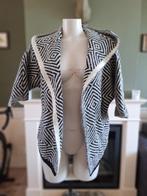 Rinascimento zwart off white heerlijk warm vest L, Kleding | Dames, Overige kleuren, Verzenden, Zo goed als nieuw, Rinascimento