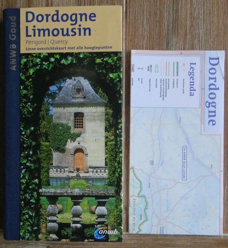 ANWB Goud Dordogne en Limousin - Frankrijk, Boeken, Reisgidsen, Zo goed als nieuw, Reisgids of -boek, Europa, ANWB, Ophalen of Verzenden