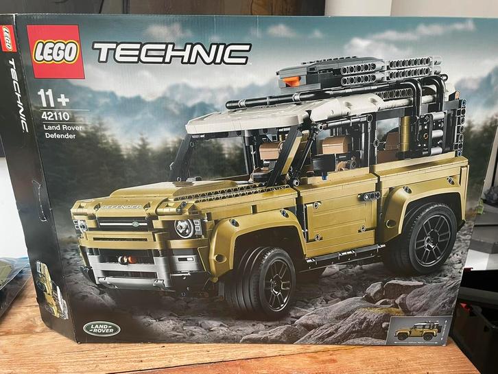 Lego 42110 Landrover Defender technic, Kinderen en Baby's, Speelgoed | Duplo en Lego, Zo goed als nieuw, Lego, Complete set, Ophalen of Verzenden