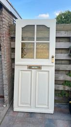 Voordeur oude style. 92.5 x 211 goede staat!, Doe-het-zelf en Verbouw, Deuren en Horren, Ophalen, 80 tot 100 cm, 200 tot 215 cm