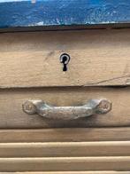 Smalle Franse brocante kast rolluikkast archiefkast, Ophalen