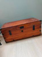 Grote houten kist / Opbergkist, Ophalen, Gebruikt, 100 tot 150 cm, Grenenhout