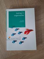 Te koop boek gedrag in organisaties, Ophalen of Verzenden, Zo goed als nieuw