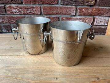 IJsblokjes bekers / Mini wijnkoelers 2x beschikbaar voor biedingen