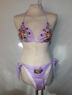 Leuke paarse bikini.Versierd met kralen.Mt L.Merk Bonbon, Kleding | Dames, Badmode en Zwemkleding, Bikini, Ophalen of Verzenden