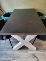 Eetkamer tafel 160cm breed  90cm diep 78cm hoog, Huis en Inrichting, Ophalen, 50 tot 100 cm, Zo goed als nieuw, Vijf personen of meer