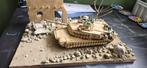 1/35 gebouwde RFM 1/35 M1A2 SEP V2 Abrams in desert, Ophalen of Verzenden, Zo goed als nieuw, 1:35 tot 1:50, Diorama