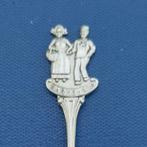 verzilverd lepeltje Barneveld (JS Zn), klederdracht Veluwe, Ophalen of Verzenden