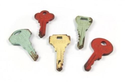 set 5 magneten sleutels, 2 uitvoeringen, trendform -%, Huis en Inrichting, Woonaccessoires | Memoborden, Nieuw, Verzenden