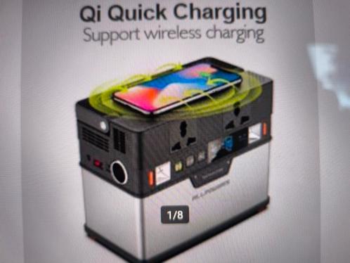 Allpowers Draagbare Krachtcentrale 288wh/78000Mah, Caravans en Kamperen, Kampeeraccessoires, Nieuw, Ophalen of Verzenden