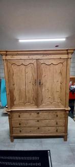 Vintage kast, Ophalen, Gebruikt, 100 tot 150 cm, Antiek vintage