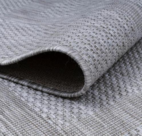 Vloerkleed buiten relax 240x340 zilver nieuw schitterend!!!, Huis en Inrichting, Stoffering | Tapijten en Kleden, Nieuw, 200 cm of meer