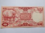 100 Rupiah 1977 bankbiljet Indonesië, Ophalen of Verzenden, Los biljet