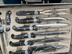 Complete bestekset in koffer, Huis en Inrichting, Ophalen, Gebruikt, Rvs of Chroom, Bestekset