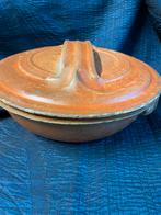 Chinese schaal met deksel, tajine, aardewerk., Ophalen of Verzenden