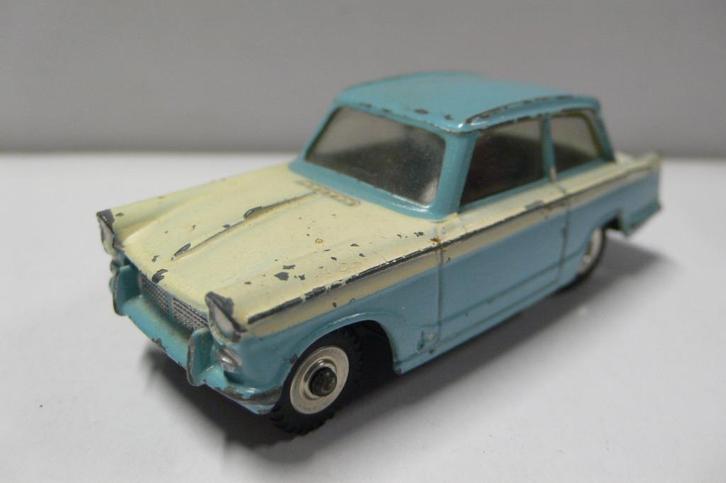 triumph herald - dinky toys - org. lak, Hobby en Vrije tijd, Modelauto's | 1:43, Gebruikt, Auto, Dinky Toys, Verzenden