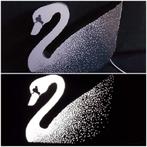 Swarovski zwaan, Logo met licht, Ophalen of Verzenden, Gebruikt, Reclamebord