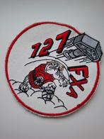 RDAF 727 Squadron F-16 patch, Verzamelen, Luchtvaart en Vliegtuigspotten, Ophalen of Verzenden, Gebruikt, Patch, Badge of Embleem