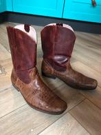 Cowboy laarzen leer handgemaakt uit Guatemala, Ophalen of Verzenden, Gedragen, Bruin, Boots