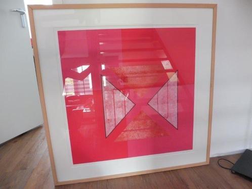 Jan Frank combi ets zeefdruk, Antiek en Kunst, Kunst | Litho's en Zeefdrukken, Ophalen