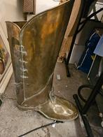 Antieke Laarsvormige Parapluhouder - Brons/Koper, Ophalen of Verzenden, Brons
