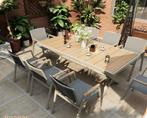 Tuinset Tuinset 6 stoelen Tuintafel met stoelen Tuinstel, 6 zitplaatsen, Ophalen of Verzenden, Tuinset, Eettafel