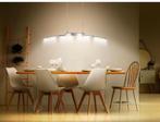 Led hanglamp, Ophalen, Zo goed als nieuw, Metaal, 50 tot 75 cm