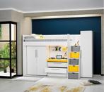 Neo hoogslaper - 90x200 - Wit/geel (zelf samen te stellen)