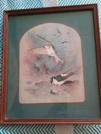 Basil Ede Prent - Vintage Ingelijst, Antiek en Kunst, Ophalen of Verzenden