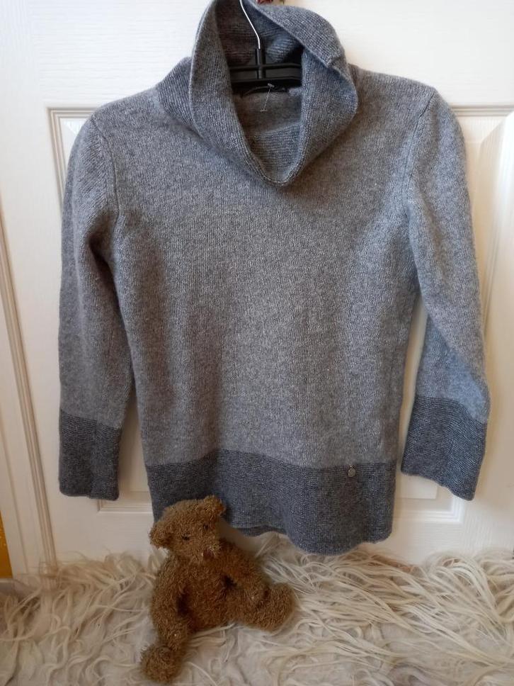 Wollen trui maat m van het merk Alanred, Kleding | Dames, Truien en Vesten, Zo goed als nieuw, Maat 38/40 (M), Grijs, Ophalen of Verzenden