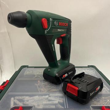 Bosch Uneo Maxx + 2 Accu's 18V 1.5 AH + Lader beschikbaar voor biedingen
