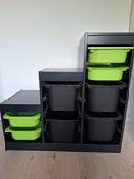 Trafast ladekast (ikea) met bakken, Huis en Inrichting, Kasten | Ladekasten, Ophalen, Gebruikt, 5 laden of meer, Minder dan 100 cm