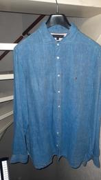 Overhemd van Tommy Hilfiger, Kleding | Heren, Overhemden, Ophalen of Verzenden, Zo goed als nieuw, Blauw, Halswijdte 43/44 (XL)