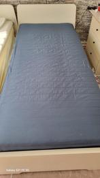 Eenpersoonsbed mooi wit met matras erbij, Ophalen, 90 cm, Eenpersoons, Wit