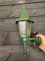 Vintage Wandlamp Groen 2 soorten, Tuin en Terras, Ophalen, Netvoeding, 50 tot 250 watt, Wandlamp