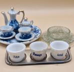 Vintage Miniatuur Servies Collectie, Antiek en Kunst, Verzenden