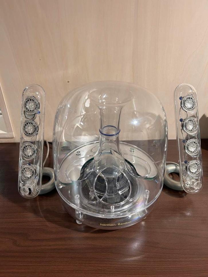 Harman Kardon Soundsticks II - Iconisch Design, Audio, Tv en Foto, Luidsprekers, Gebruikt, Front, Rear of Stereo speakers, Minder dan 60 watt