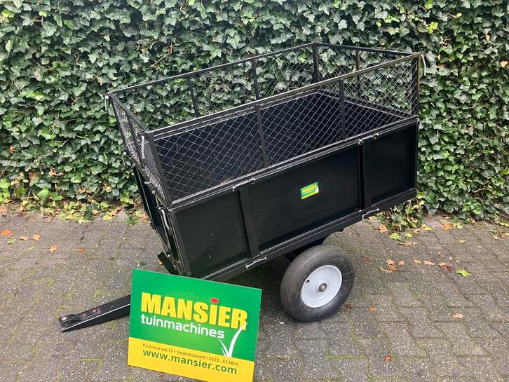 Aanhanger voor zitmaaier gebruikt, Tuin en Terras, Zitmaaiers, Gebruikt, Ophalen