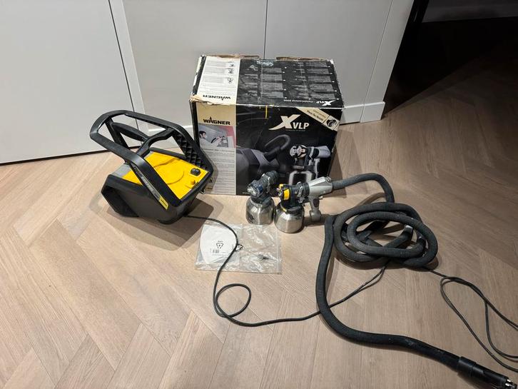 Wagner Finish Control 5000 XVLP Verfspuit, Doe-het-zelf en Verbouw, Schildersmaterialen, Gebruikt, Ophalen of Verzenden