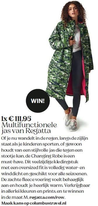 multifunctionele jas van Regatta t.w.v. € 111,95, Ophalen of Verzenden