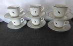 NESPRESSO espresso kopjes met zwarte strip, 6 stuks, Huis en Inrichting, Keuken | Servies, Overige materialen, Ophalen of Verzenden