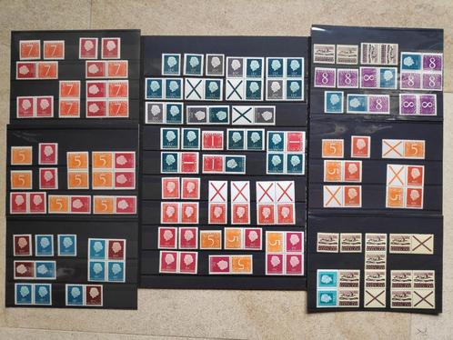 Verzameling combinaties uit postzegelboekjes 1/5 & 7/12, Postzegels en Munten, Postzegels | Nederland, Postfris, Na 1940, Verzenden