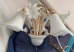 Kroonluchter Murano Glas Calla Lilie van Franco Luce jaren70, Ophalen, Gebruikt, Glas
